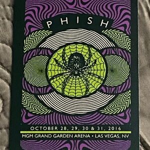 PHISH Halloween MGM 2016 playing cards